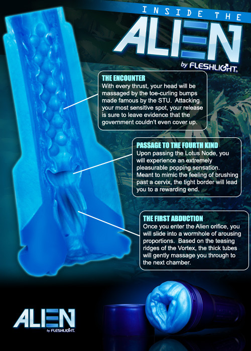 Blue Fleshlight - Alien (Avatar) Fleshlight.